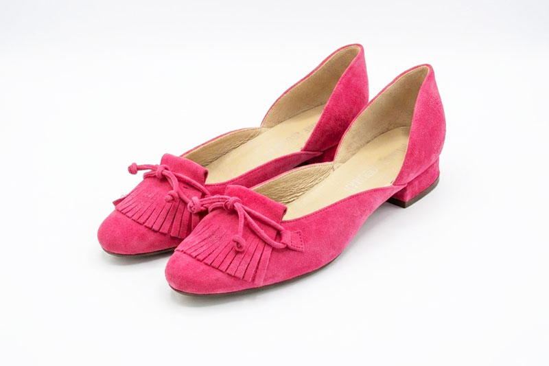 rose fuchsia dress ballet pumps - Florence KOOIJMAN